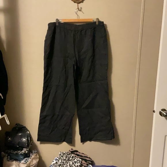 Chico's Black Sweatpants Comfortable Joggers - Picture 1 of 5